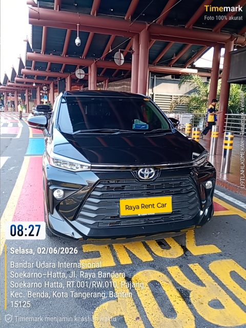 Momen perjalanan pelanggan Raya Rent Car 2